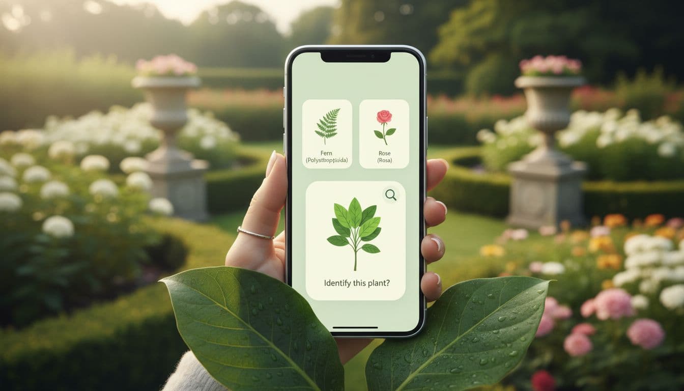 AI Plant Scan and AI Plant Health feature inside FlorAI